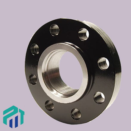 carbon f46 threaded flanges
